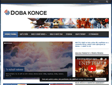 Tablet Screenshot of dobakonce.cz